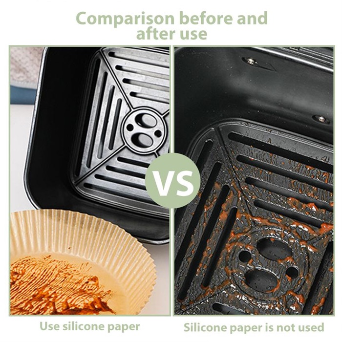 Buy Air Fryer Disposable Paper Liner,50pcs Air Fryer Liners Round Non